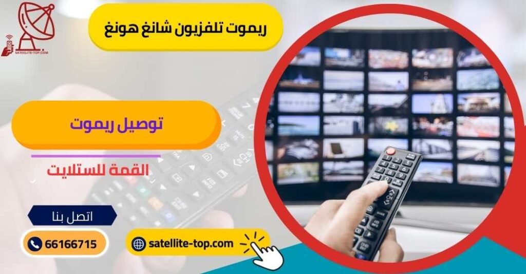 ريموت تلفزيون تشانغ هونغ 