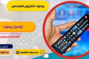 ريموت تلفزيون هايسنس